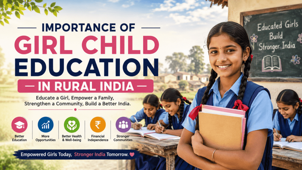 Importance of girl child education in rural India and empowering rural girls through education